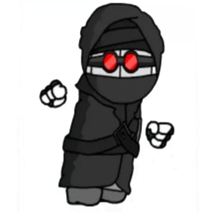 Hank image on white screen Roblox decal