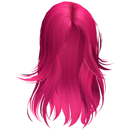 Windy Flared Spikey Waves Hot Pink