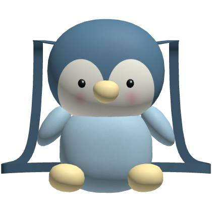 Blue Cute Penguin Plushie Backpack [1.0]