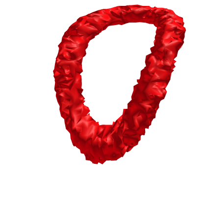Red Hibiscus Necklace - สร้อยคอชบาแดง Roblox item