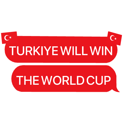 TURKIYE WILL WIN THE WORLD CUP football text Roblox item