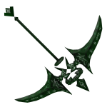 Green Rune Scythe