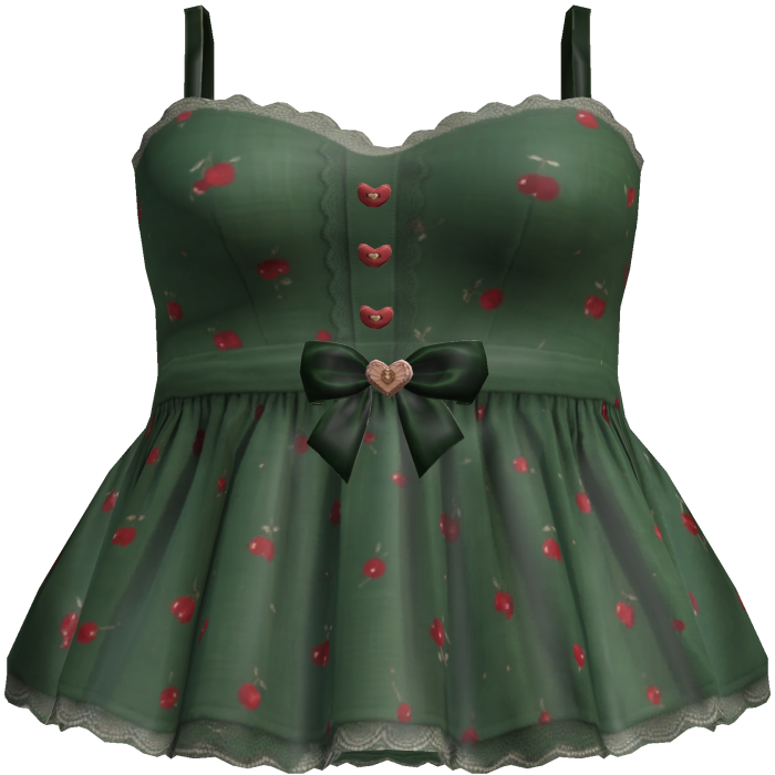 Kawaii Cherry Mini Dress