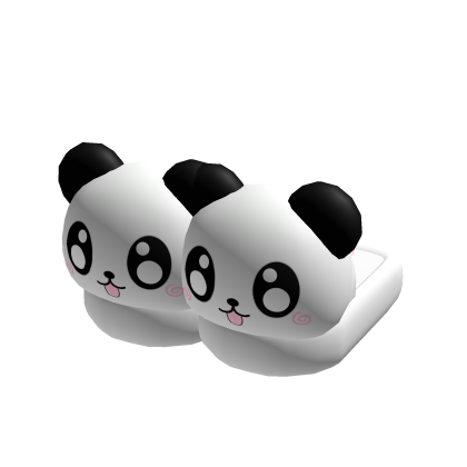 ♡ panda slippers