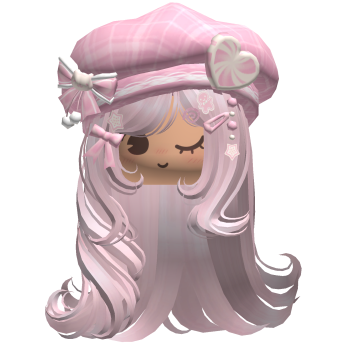 ♡ Christmas Fluffy Beret Combo (Pink)
