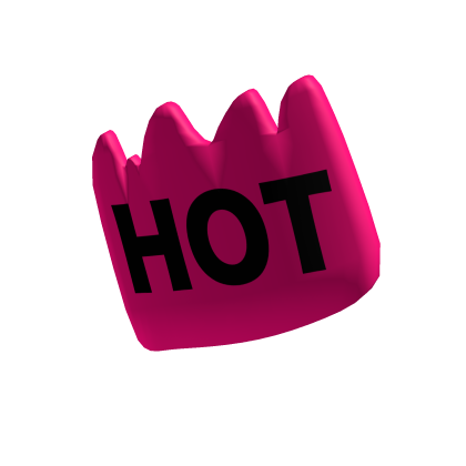 Pink HOT Sticker