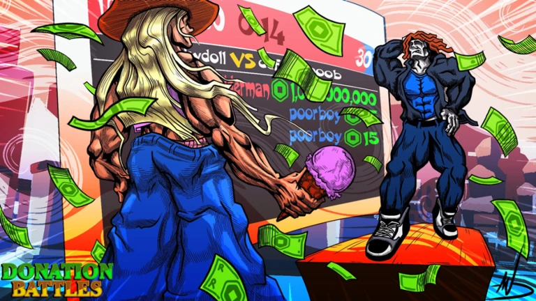 More About Donation Battles, image via Roblox.com