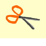 scissors are fun to run with