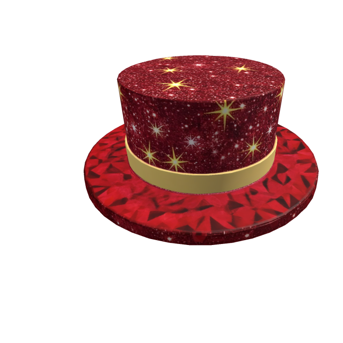 Red Sparkle Hat