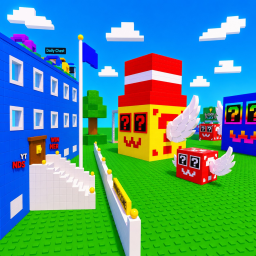 Police Vs Lucky Blocks!