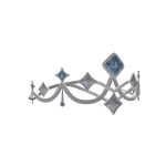 Twilight Blue Diamond Tiara