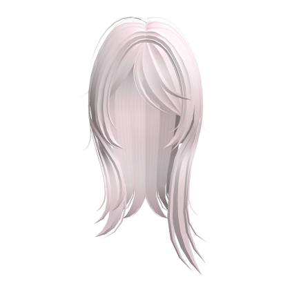 Long Emo Messy Hair (Pink) Roblox item