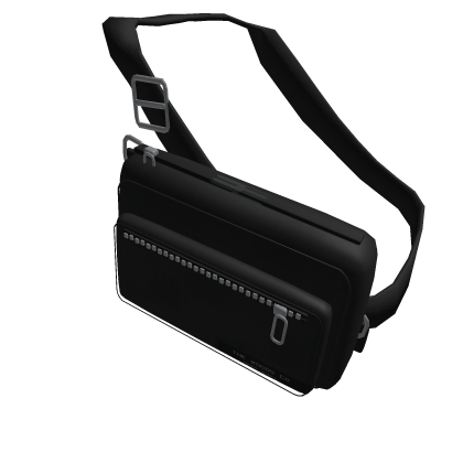 Black Nylon Crossbody Bag