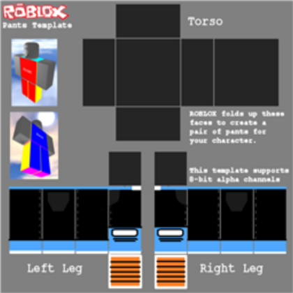 Black Pants Roblox decal