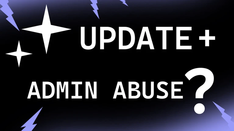 SECRET ADMIN ABUSE EVENT