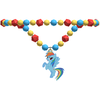 Rainbow Dash Necklace