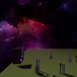 ESCAPE THE ALIENS BY USING THE ROCKETS!!!!