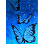 The Blue Butterfly Squad! #Spread Your Wings