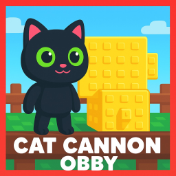 Cat Cannon Obby 🐾💥😺
