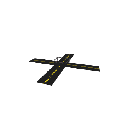 Road Intersection w/ Traffic Lights