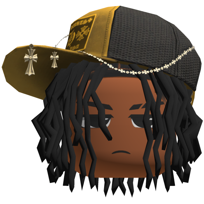 Dreads with Designer Cap