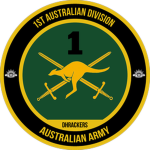 [ADF] AA - 1st Australian Division