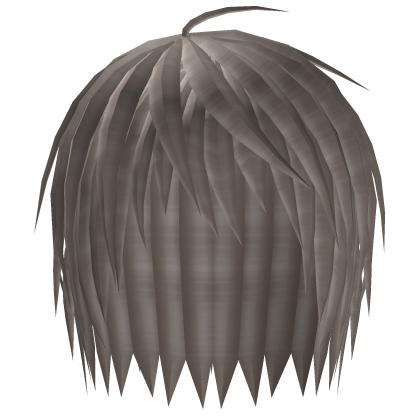 𖹭 messy layered hair in ash