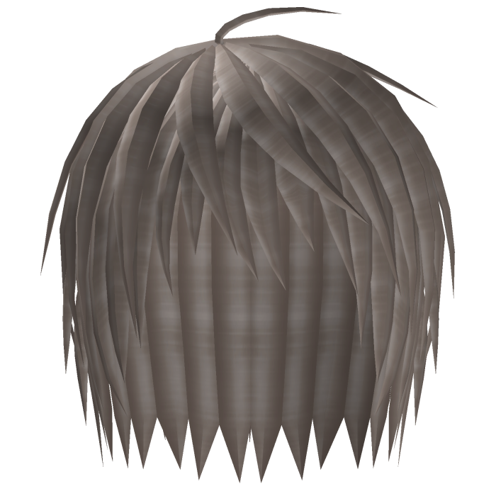 𖹭 messy layered hair in ash