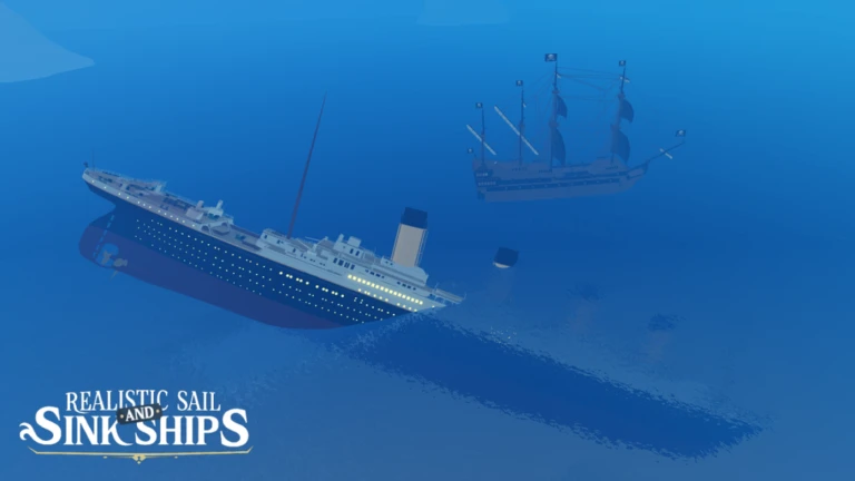 ⛴️ Realistic Sail and Sink Ships!🌊
