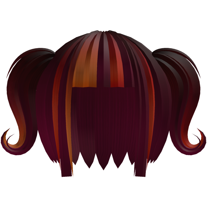 🍂⭑ Spectral Gothic Pigtails || Autumn Ombre