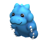 Blue Hugging Dino