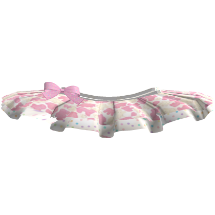 ♡ cute kawaii pink animal cracker tutu skirt mori Roblox item