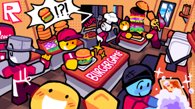 Thumbnail for Roblox game: Burger Game