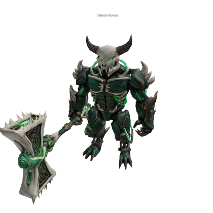 Demon Gorvos - Horror Monster Scripted NPC R15