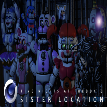 Sister location poster Roblox decal