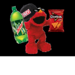 me rocking elmo