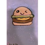 French fry and hamburger gang