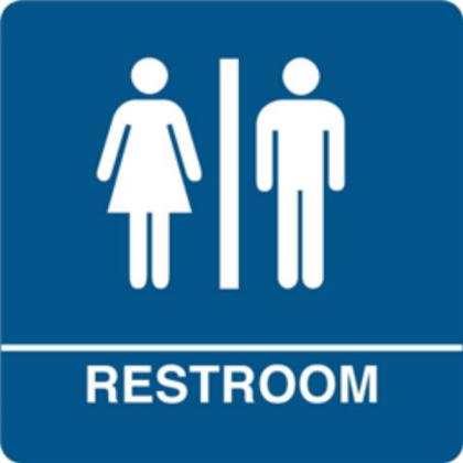 Restroom Sign 2 Roblox decal