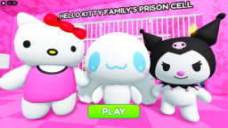 🎀 KITTY FAMILY S PRISON RUN! (Obby)
