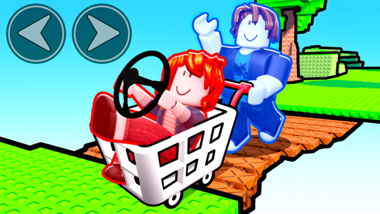 Control a Cart [2 Player Obby] screenshot 1