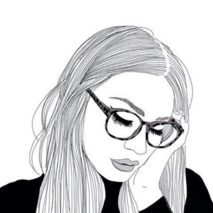 girl outlines Roblox decal