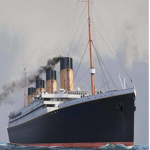 Titanic white star