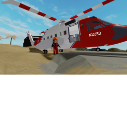 Baywatch beach rescue role-play