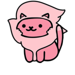 pink cool fluffy lions