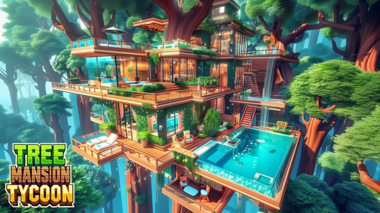 [UPD] Tree Mansion Tycoon! 🌳 screenshot 1