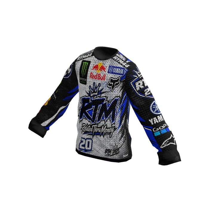 #RelatedThruMoney44 Blue Jersey