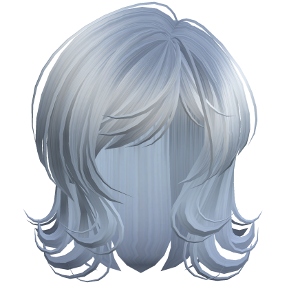 Scene 2000s Darling Wolfcut Sky Blue Roblox item