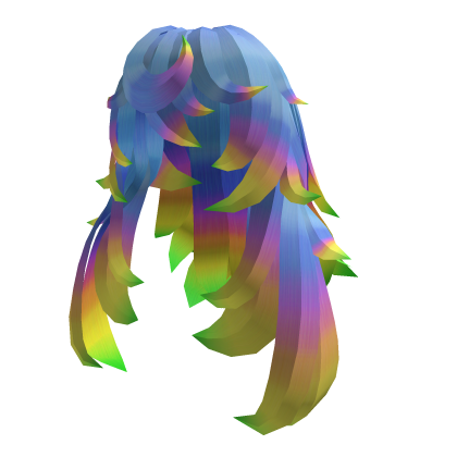 Curly n Flowy Hair [SunRise] Roblox item