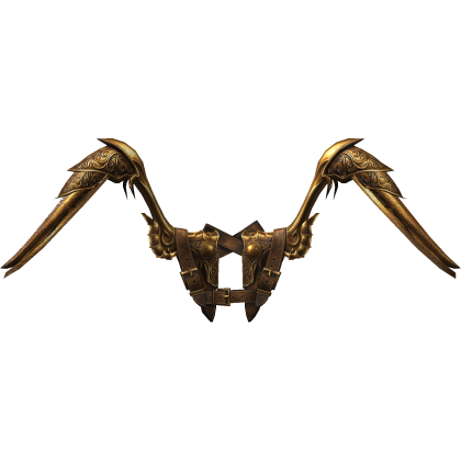 (Pt 1) Gold Icarus Wings Shell Recolor (Addon) Roblox item