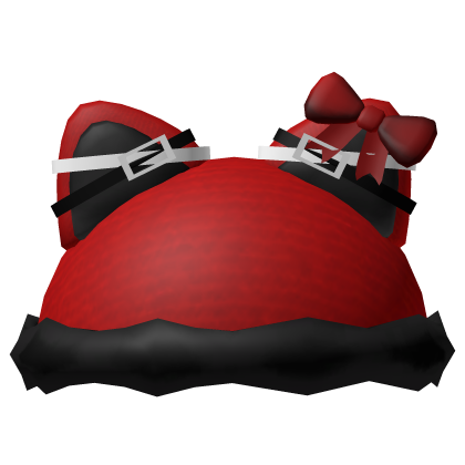 hat cat school red and black